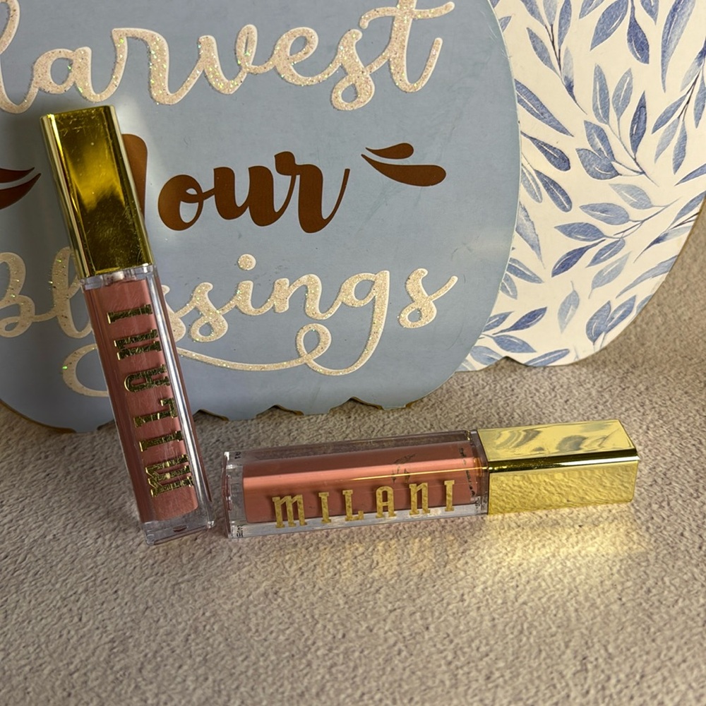 Milani Amore Satin Matte Lip Gloss Duo - 02 Luxe Luxe
